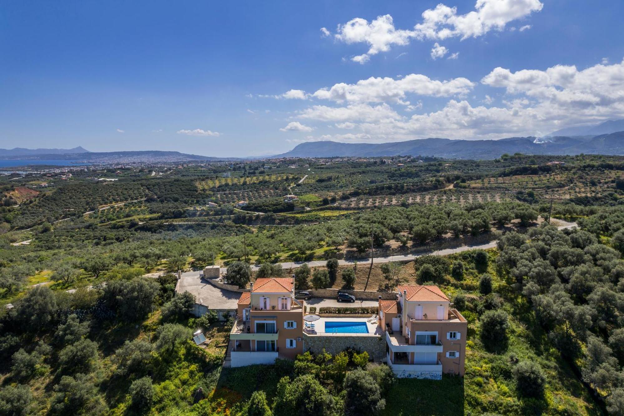 Olive Tree Hillside Apartment Stalós Exteriör bild