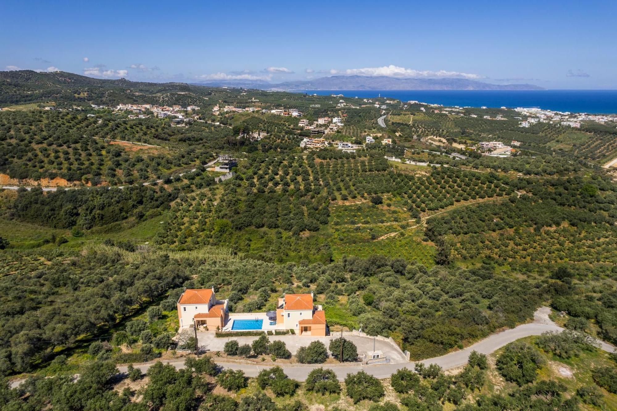 Olive Tree Hillside Apartment Stalós Exteriör bild